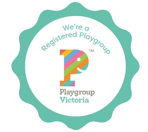We are a registered playgroup with Playgroup Victoria